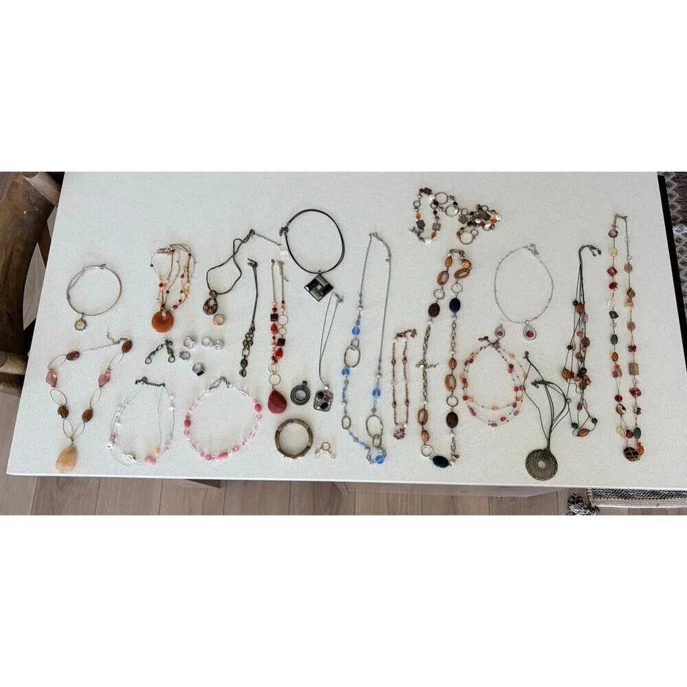 Amazing Lot of All Lia Sophia Jewelry Necklaces, Bracelets, Rings New Used